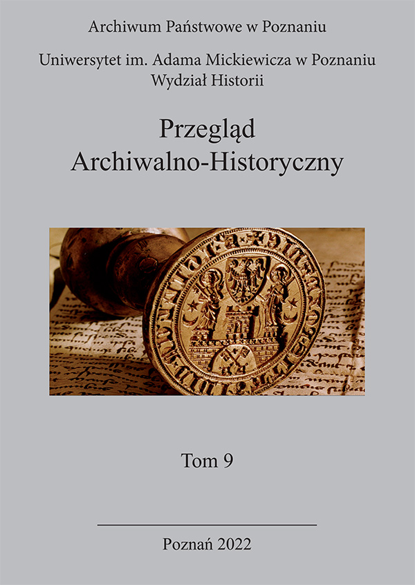 Przegląd Archiwalno-Historyczny Tom IX