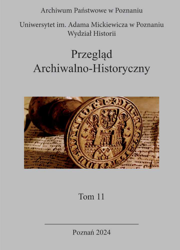 XI numer „Przeglądu Historyczno-Archiwalnego”